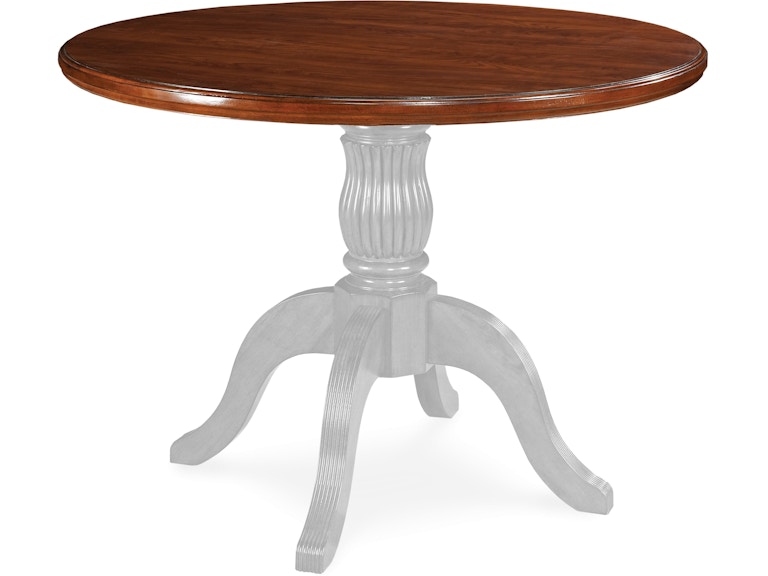 Fairfield Chair Company Casual Dining Crescent 42" Round Table Top 472R-42 at Norwood Furniture