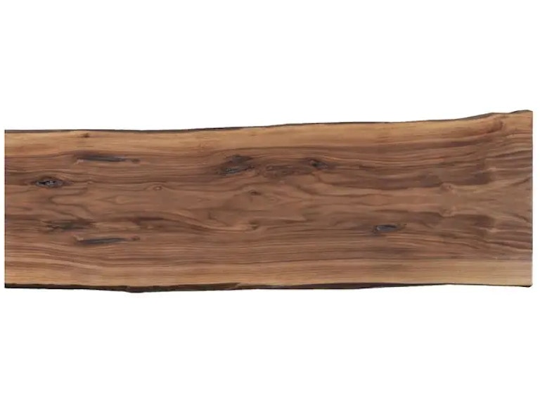 Fairfield Chair Company Casual Dining Crotch Cut Walnut 72" Rectangular Table Top CW72-BT at Norwood Furniture
