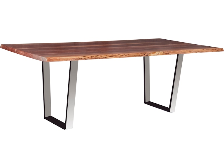 Fairfield Chair Company Casual Dining Crotch Cut Walnut 84" Rectangular Table Top CW84-DT at Norwood Furniture