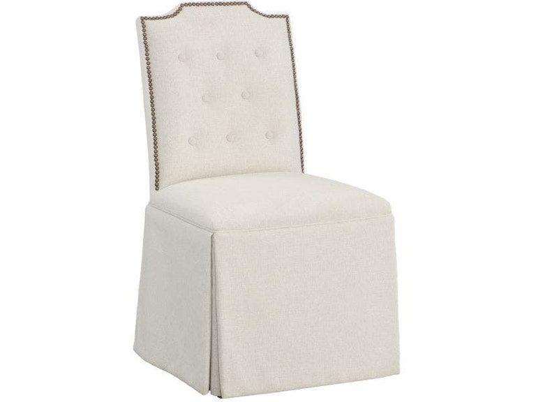 Fairfield Chair Company Casual Dining Empire Short Back Skirted Dining Chair 1243-05-T at Norwood Furniture