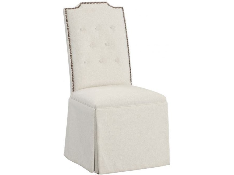 Fairfield Chair Company Casual Dining Empire Tall Back Skirted Dining Chair 1247-05-T at Norwood Furniture