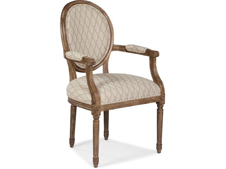 Fairfield Chair Company Casual Dining Helena Arm Chair 5449-04 at Norwood Furniture