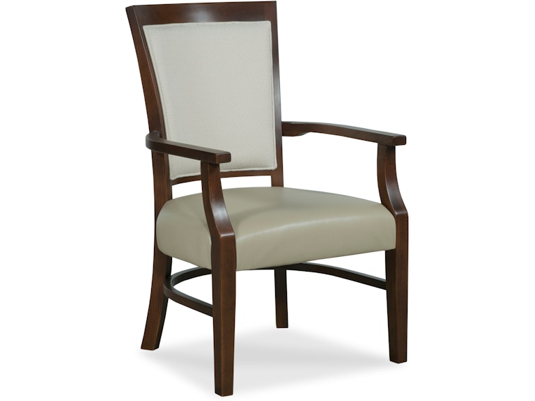 Fairfield Chair Company Casual Dining Langston Arm Chair 8744-04 at Norwood Furniture