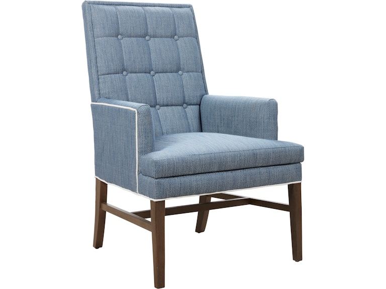 Fairfield Chair Company Casual Dining Libby Langdon Stratford Arm Chair 6454-04 at Norwood Furniture