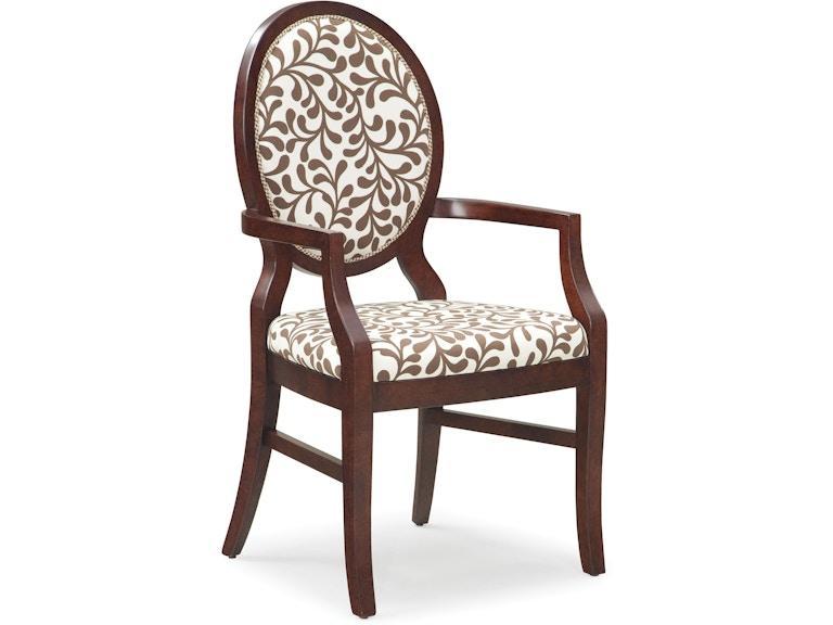 Fairfield Chair Company Casual Dining Martine Arm Chair 8499-04 at Norwood Furniture