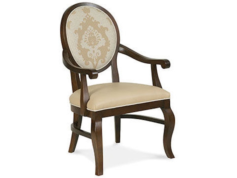 Fairfield Chair Company Casual Dining Oakland Arm Chair 8780-04 at Norwood Furniture