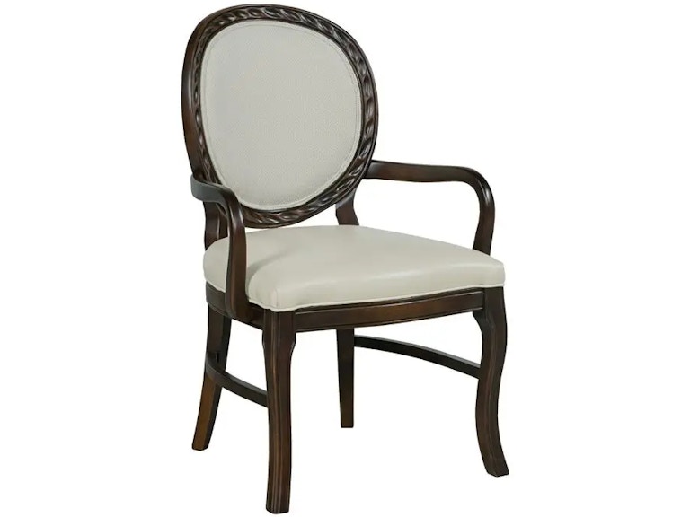 Fairfield Chair Company Casual Dining Opel Arm Chair 8755-04 at Norwood Furniture