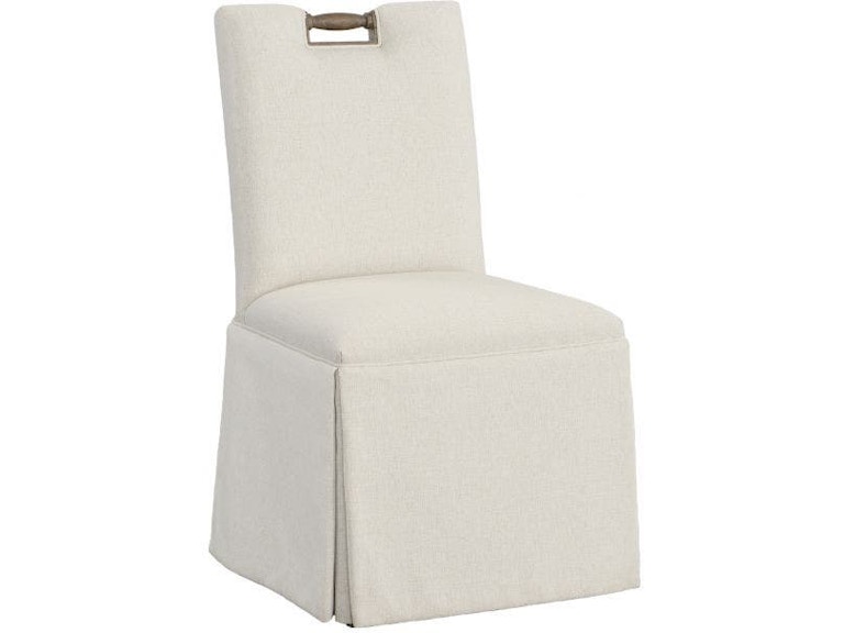 Fairfield Chair Company Casual Dining Pull Short Back Skirted Dining Chair 1231-05 at Norwood Furniture