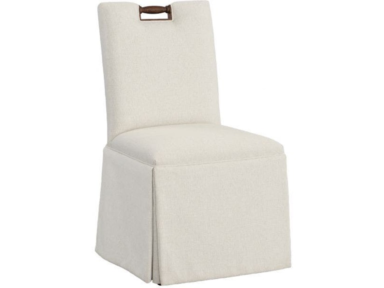 Fairfield Chair Company Casual Dining Pull Short Back Skirted Dining Chair 1231-05-T at Norwood Furniture