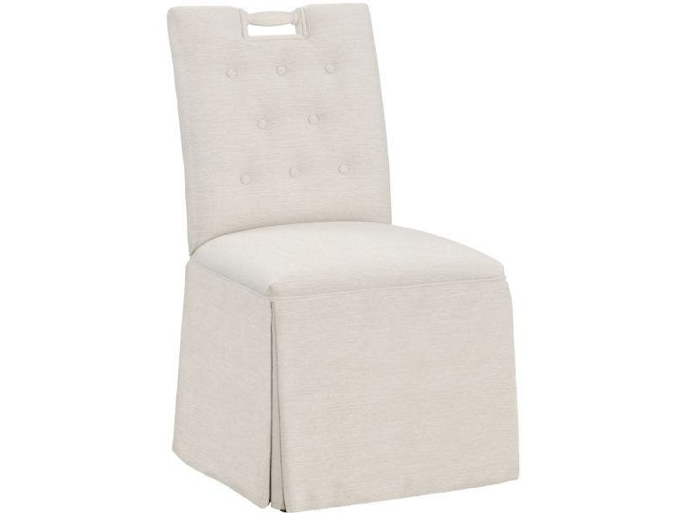 Fairfield Chair Company Casual Dining Pull Short Back Skirted Dining Chair 1233-05-L at Norwood Furniture
