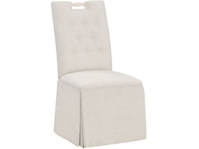 Fairfield Chair Company Casual Dining Pull Tall Back Skirted Dining Chair 1235-05-L at Norwood Furniture