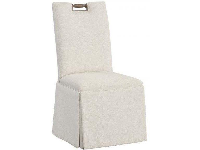 Fairfield Chair Company Casual Dining Pull Tall Back Skirted Dining Chair 1235-05-M at Norwood Furniture