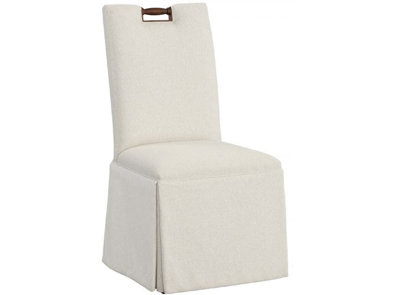 Fairfield Chair Company Casual Dining Pull Tall Back Skirted Dining Chair 1235-05-T at Norwood Furniture