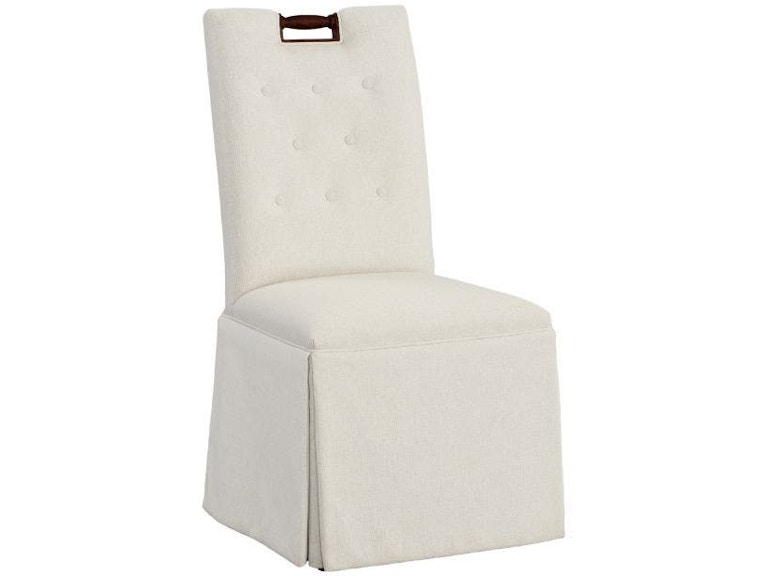 Fairfield Chair Company Casual Dining Pull Tall Back Skirted Dining Chair 1237-05-T at Norwood Furniture