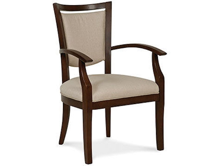 Fairfield Chair Company Casual Dining Spiro Arm Chair 8702-04 at Norwood Furniture