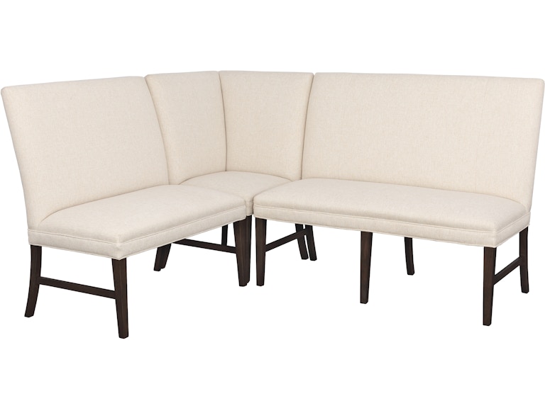 Fairfield Chair Company Casual Dining Straight Back Corner Chair Banquette 1270-29-T at Norwood Furniture