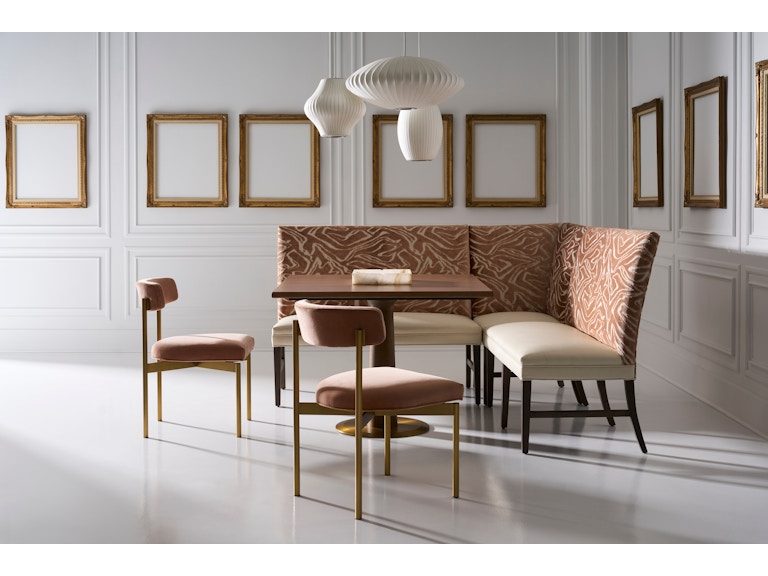 Fairfield Chair Company Casual Dining Straight Back Armless Banquette 48" 1270-48 at Norwood Furniture