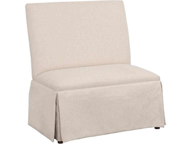 Fairfield Chair Company Casual Dining Straight Back Skirted Armless Banquette 36" 1271-36-T At Norwood Furniture
