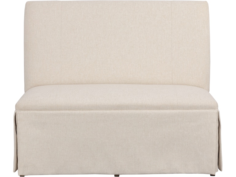 Fairfield Chair Company Casual Dining Straight Back Skirted Armless Banquette 48" 1271-48-T At Norwood Furniture