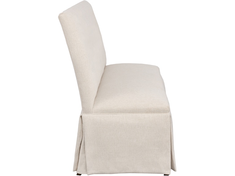 Fairfield Chair Company Casual Dining Straight Back Skirted Armless Banquette 60" 1271-60-T at Norwood Furniture