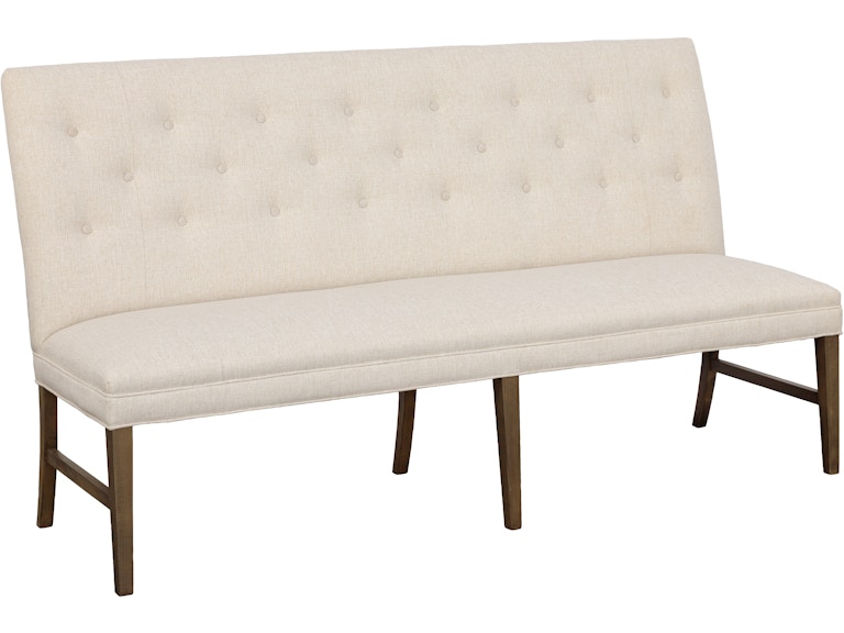 Fairfield Chair Company Casual Dining Straight Back Armless Banquette 72" 1272-72 at Norwood Furniture