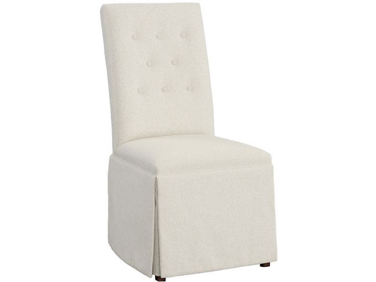 Fairfield Chair Company Casual Dining Straight Tall Back Skirted Dining Chair 1217-05-T at Norwood Furniture