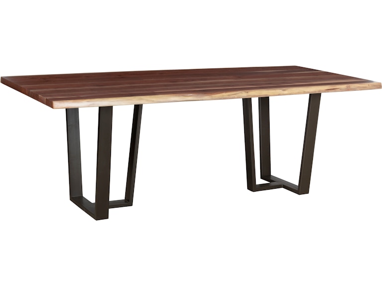 Fairfield Chair Company Casual Dining Three Prong Trapezoid Dining Base LEMT-DT-4 at Norwood Furniture