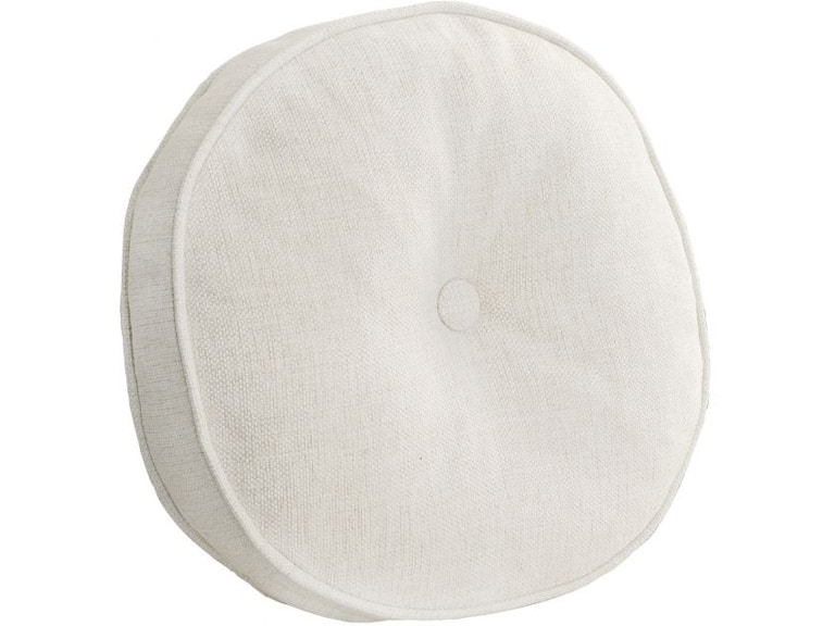 Fairfield Chair Company Decorative Pillows and Blankets Round Welted Border Pillow with buttons 0013-BD at Norwood Furniture