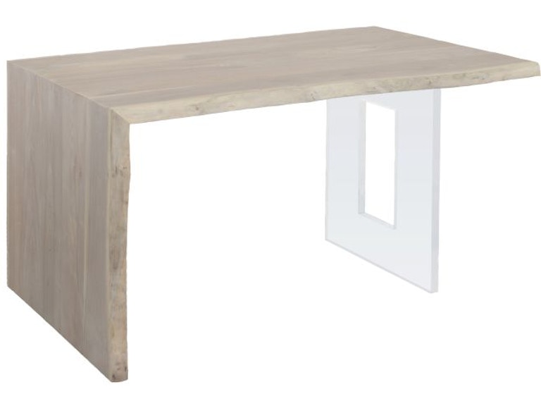 Fairfield Chair Company Home Office Blonde Crotch Cut Walnut 54" Waterfall Desk BE54-WD at Norwood Furniture