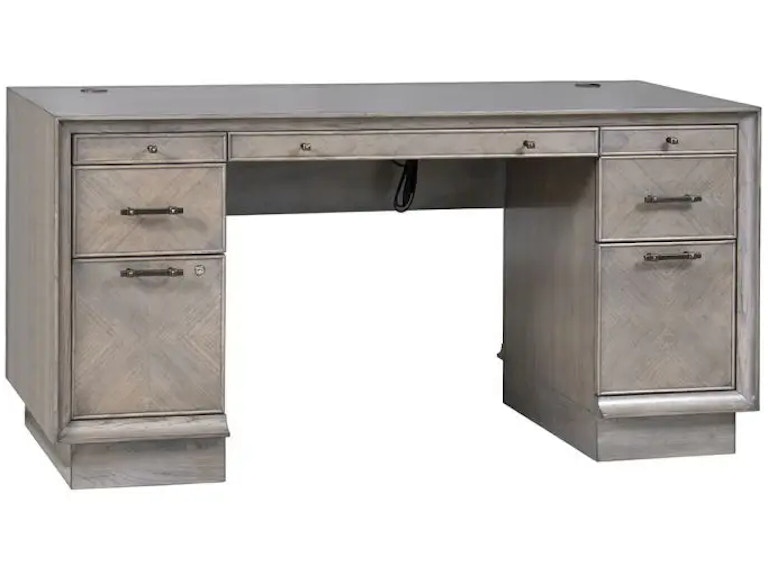 Fairfield Chair Company Home Office Expedition Pedestal Desk 8189-81 at Norwood Furniture