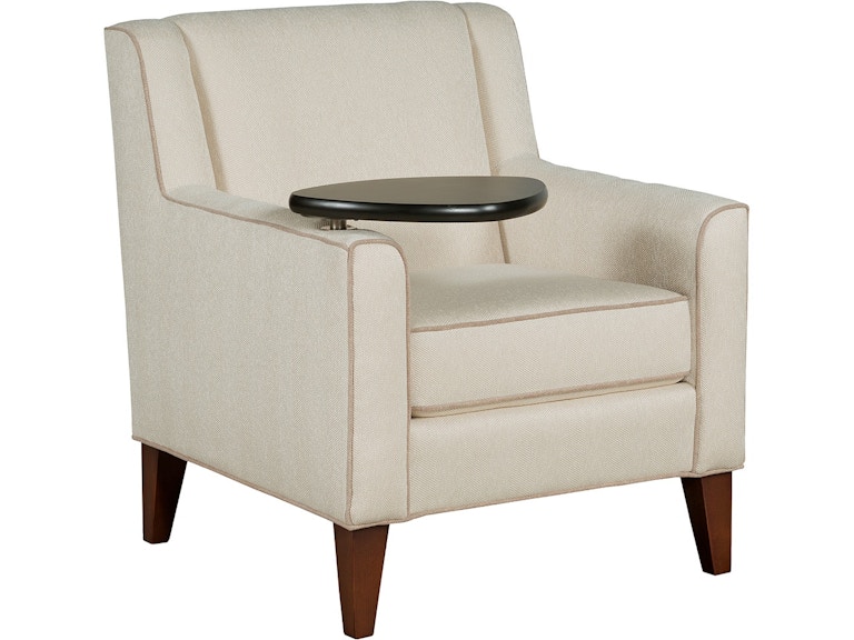 Fairfield Chair Company Living Room Aubrey Lounge Chair with Folding Tablet S-7539-T1 at Norwood Furniture