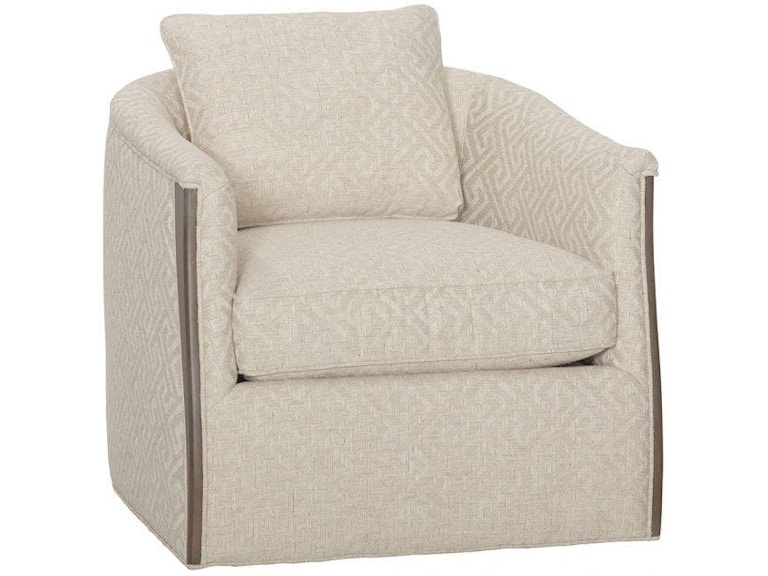 Fairfield Chair Company Living Room De Long Swivel Chair 1487-31 at Norwood Furniture