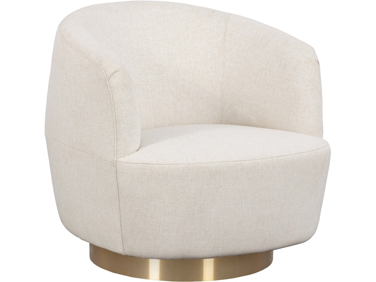 Fairfield Chair Company Living Room Dhalia Swivel Chair 6037-31-7 at Norwood Furniture