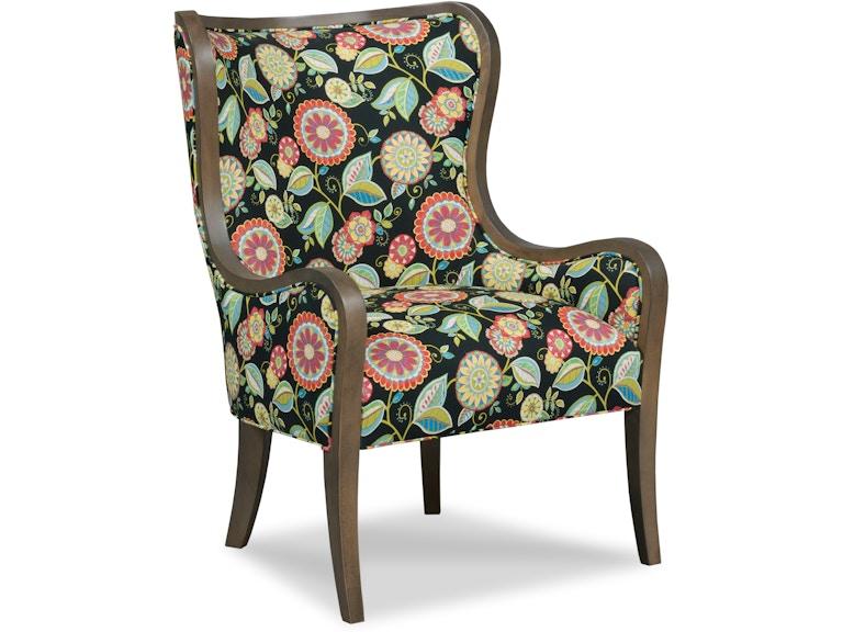Fairfield Chair Company Living Room Downey Wing Chair 5158-01 at Norwood Furniture