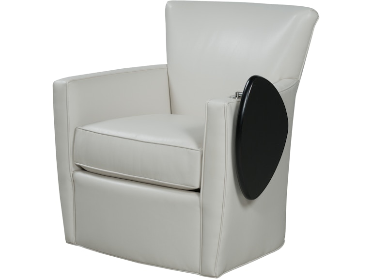 Fairfield Chair Company Living Room Gaither Swivel Chair with Folding Tablet S-7422-T8 at Norwood Furniture