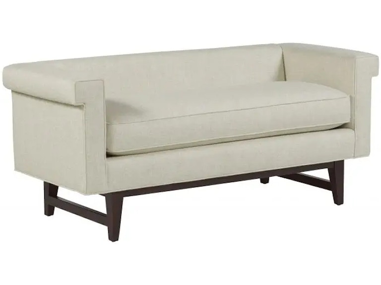 Fairfield Chair Company Living Room Greek Key Arm with Loose Seat Bench 33LH-10 at Norwood Furniture