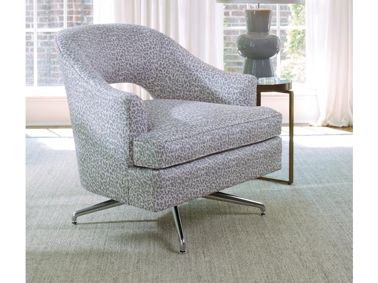Fairfield Chair Company Living Room Jamie Memory Swivel Chair 6082-MS-2 at Norwood Furniture