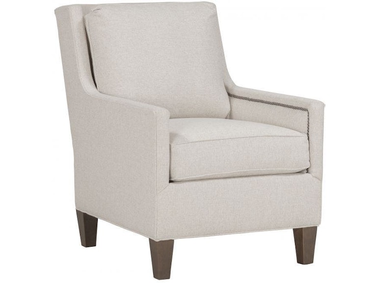 Fairfield Chair Company Living Room Kelly Lounge Chair with Tapered Leg 2974-01 at Norwood Furniture