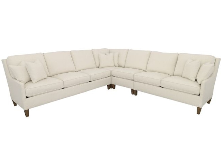 Fairfield Chair Company Living Room Kelly Sectional with Tapered Leg 2994-Sectional at Norwood Furniture