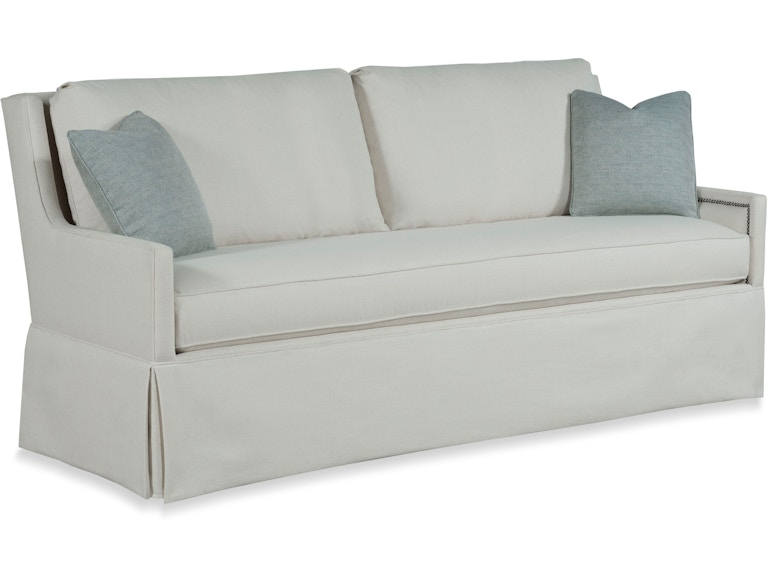 Fairfield Chair Company Living Room Kelly Skirted Sofa 2963-50 at Norwood Furniture