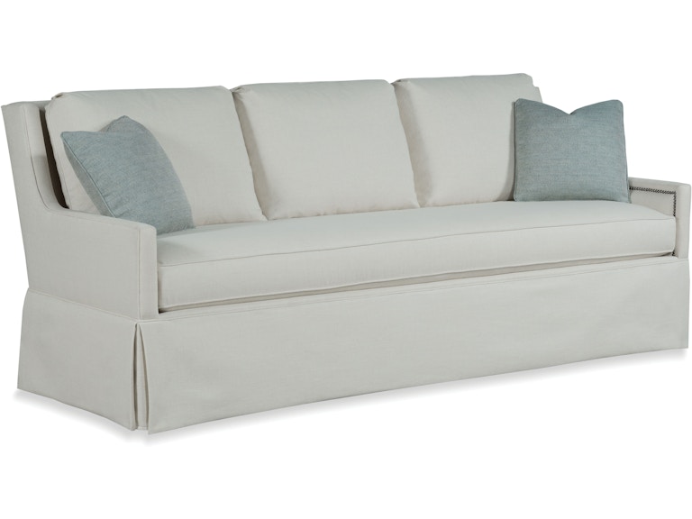 Fairfield Chair Company Living Room Kelly Skirted Sofa 2973-50 at Norwood Furniture