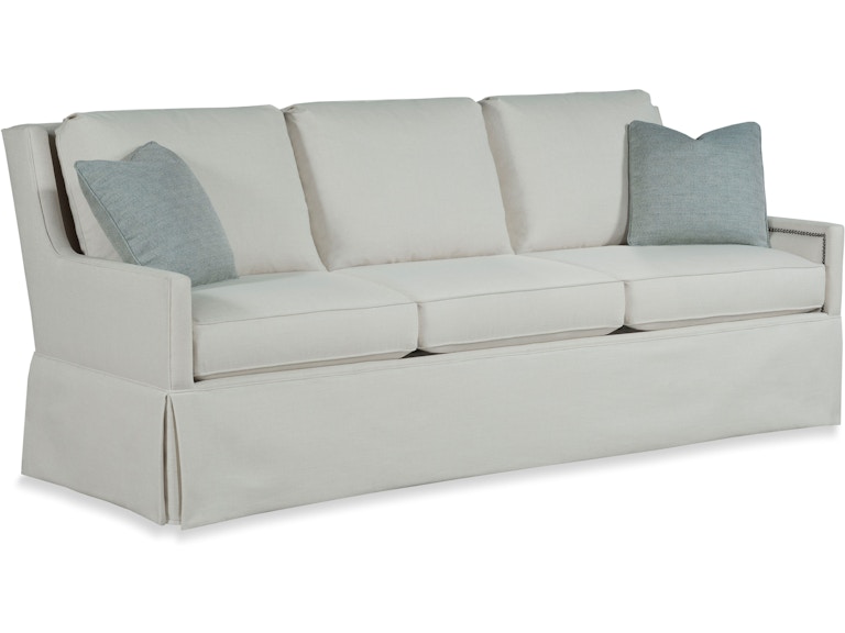 Fairfield Chair Company Living Room Kelly Skirted Sofa 2993-50 at Norwood Furniture