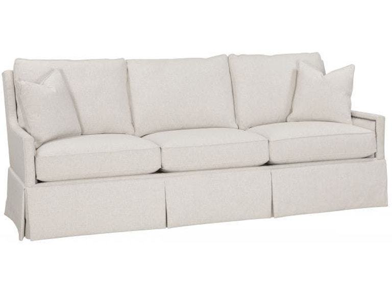 Fairfield Chair Company Living Room Kelly Skirted Sofa 2995-50 at Norwood Furniture