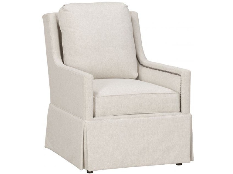Fairfield Chair Company Living Room Kelly Skirted Lounge Chair 2973-01 at Norwood Furniture