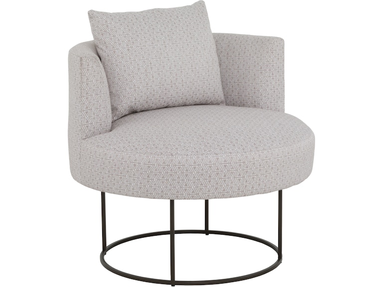 Fairfield Chair Company Living Room Libby Langdon Germain Swivel Lounge Chair 6355-31 at Norwood Furniture