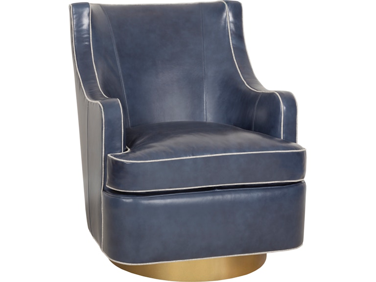 Fairfield Chair Company Living Room Libby Langdon Trident Swivel Chair 6409-31-7 at Norwood Furniture