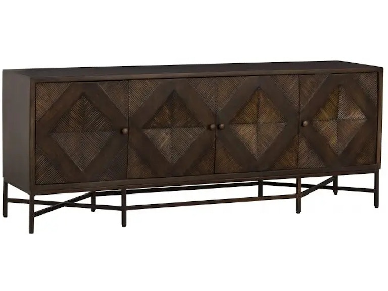 Fairfield Chair Company Living Room Palm Leaf Credenza 8052-MC at Norwood Furniture