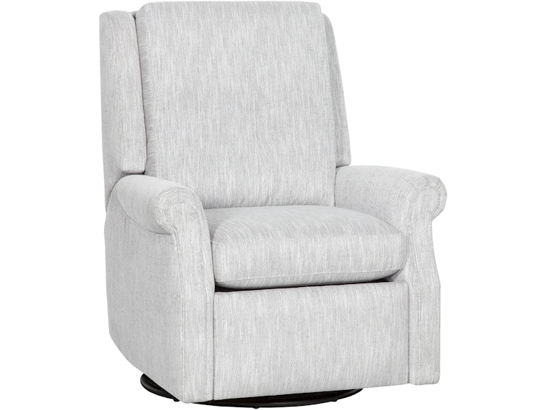 Fairfield Chair Company Living Room Roll Arm Manual Swivel Glider Recliner 456G-MR at Norwood Furniture