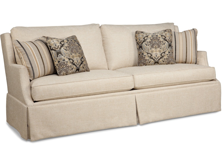 Fairfield Chair Company Living Room Savannah Skirted Sofa 2726-50 at Norwood Furniture