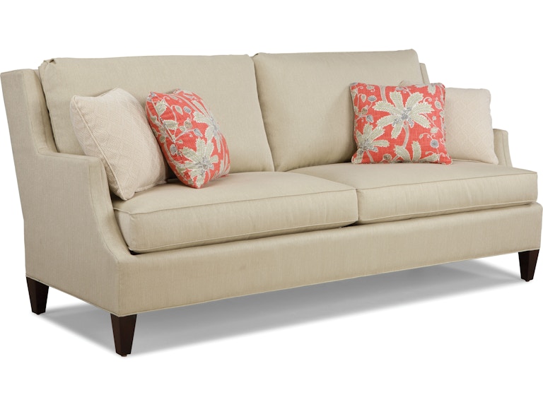 Fairfield Chair Company Living Room Savannah Sofa with Tapered Leg 2746-50 at Norwood Furniture